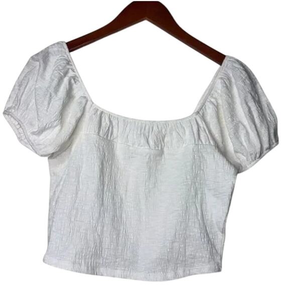 BILLABONG FLIRT ON KNIT OFF THE SHOULD TOP SIZE LARGE - Picture 3 of 4